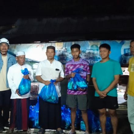 BPBD Kabupaten Banjar Berikan Bantuan Logistik Kepada Warga Tanah Abang yang Terdampak Longsor